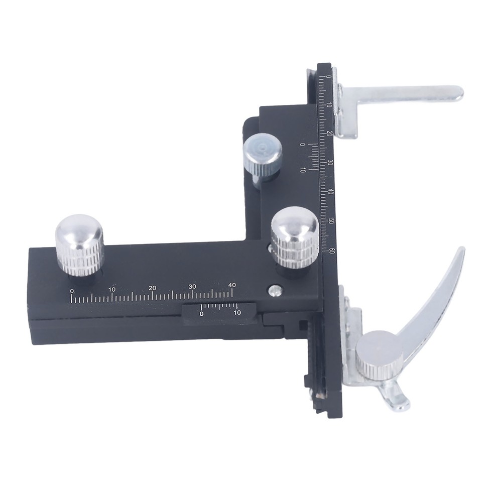 Microscope Movable Caliper Ruler Mechanical X-Y Movable Stage With Scale