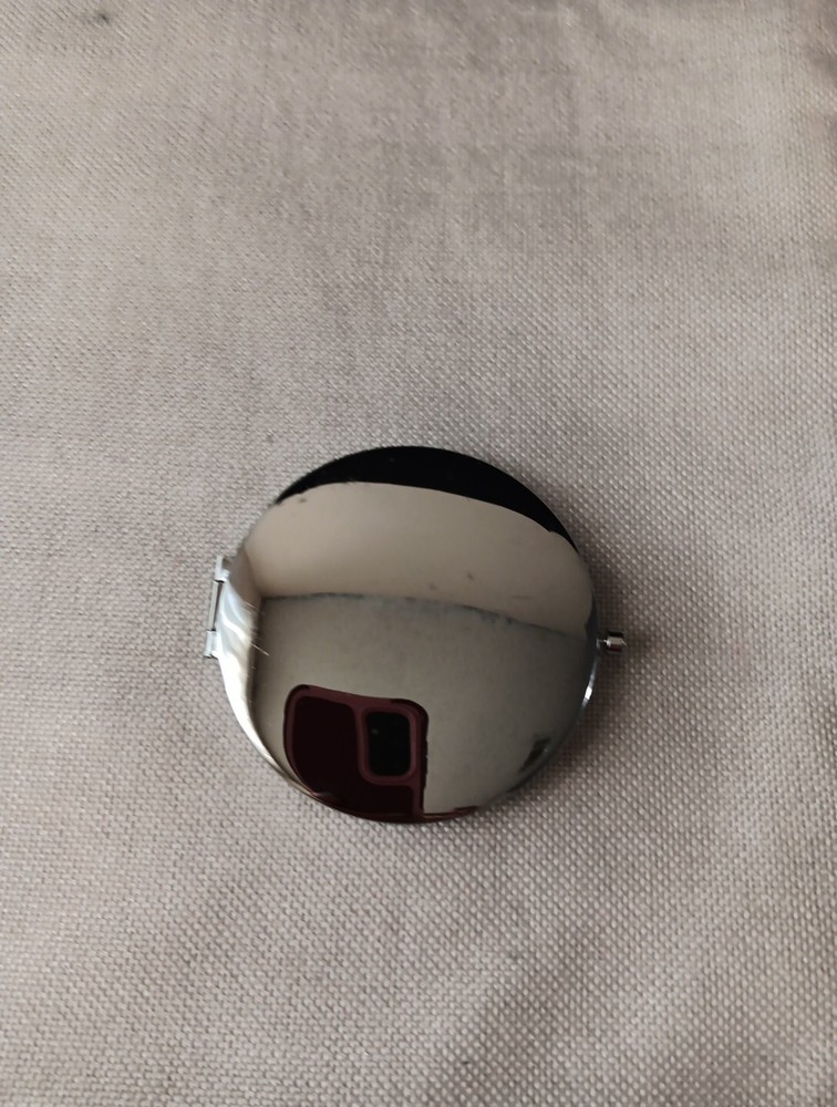 Monogrammed Compact Purse Mirror