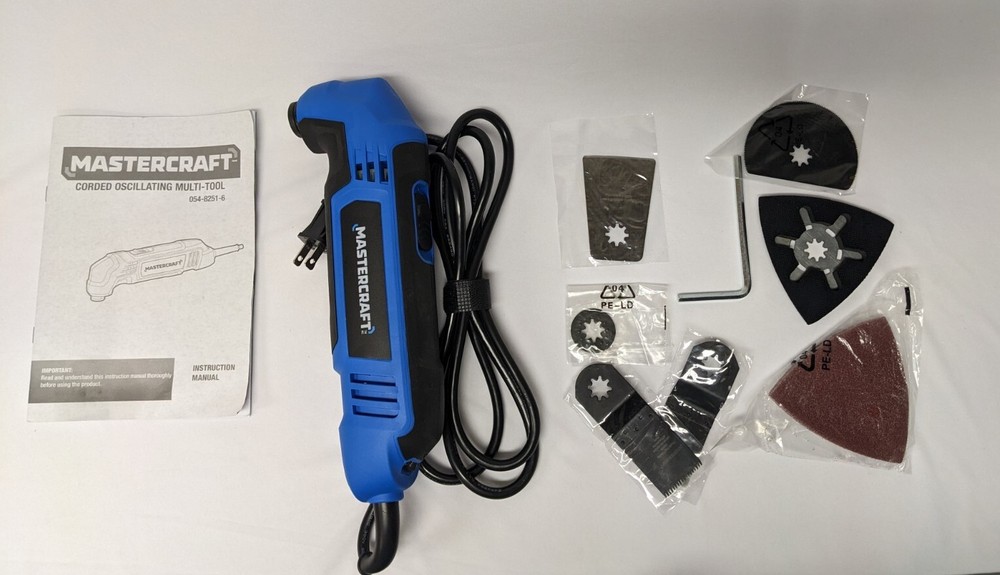Open Box - Mastercraft 2.2A Oscillating Multi-Crafter Tool