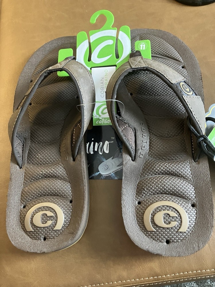 cobian Draino flip flops mens 11