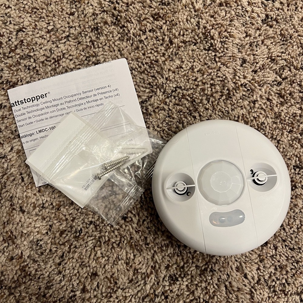 Wattstopper LMDC-100 Dual Technology 24 Volt Digital Occupancy Sensor - White