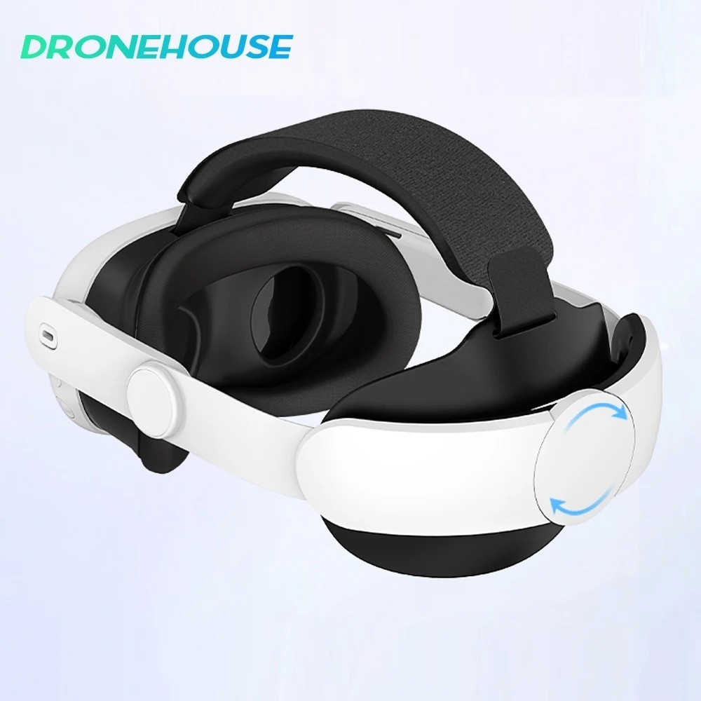 Adjustable Head Strap for Meta Quest 3/3S VR Elite Comfort Headset Accessory
