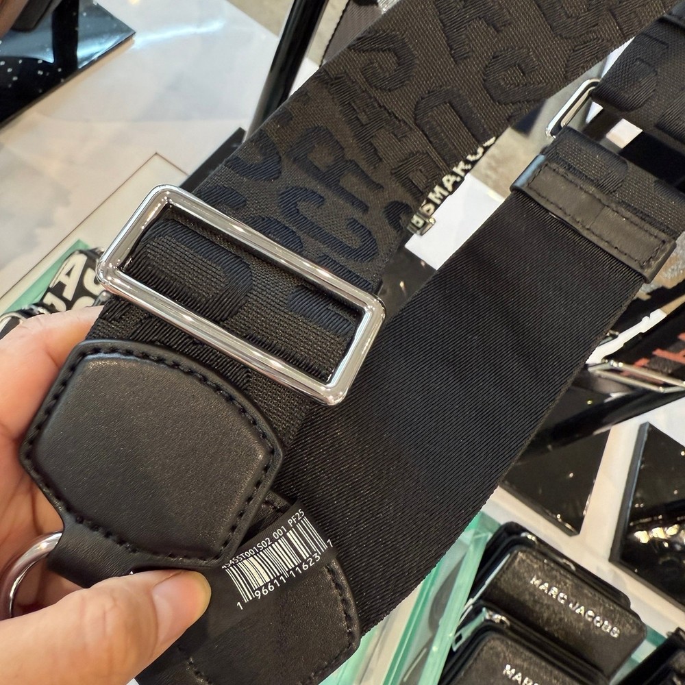 MARC JACOBS Logo Webbing Strap (Bag Belt) 2 inch $85