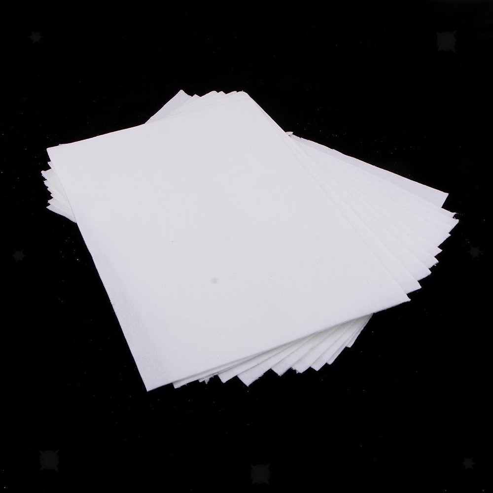 10 Sheets Ceramic Fiber Insulation Papers Square Microwave