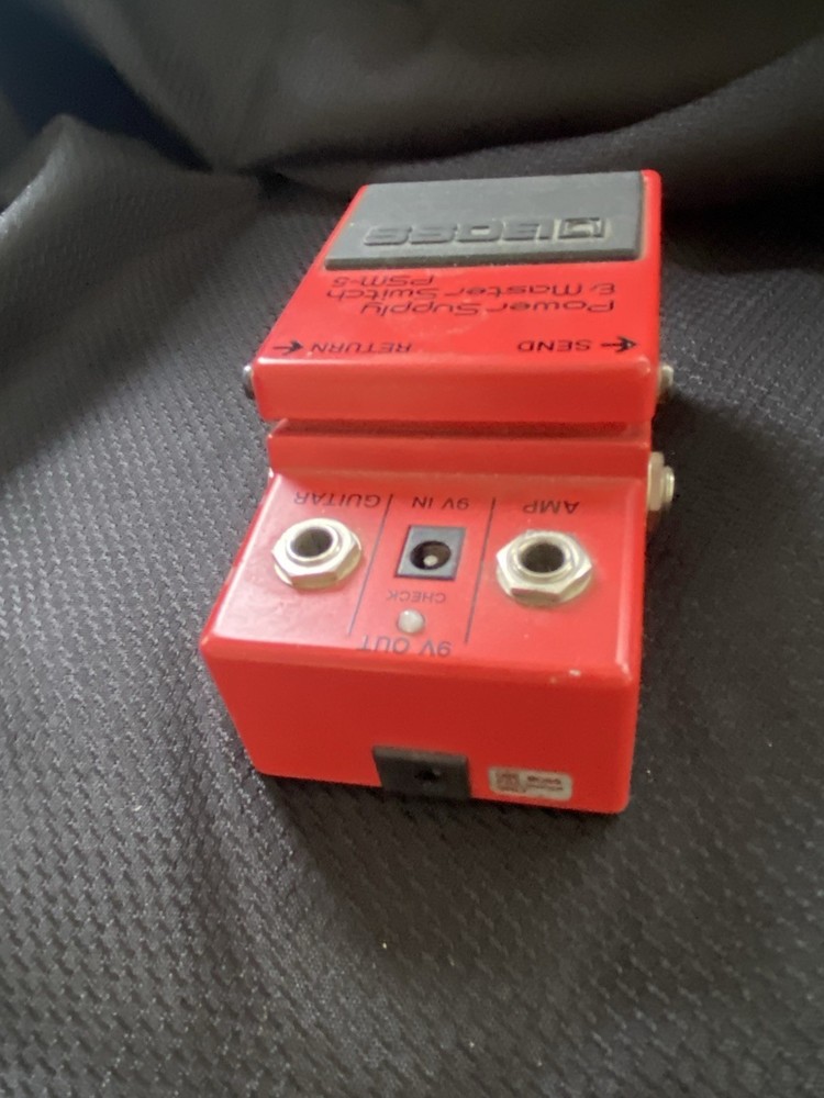Boss PSM-5 Power Supply and Master Switch Red Label