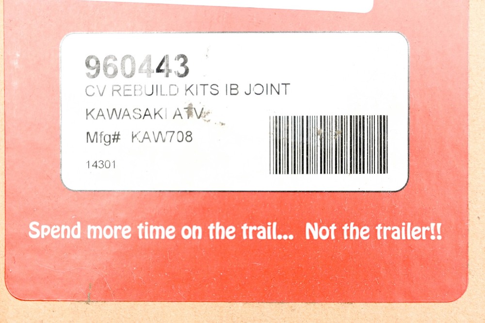 Motor Master KAW708 CV Rebuild Kit Joint NOS