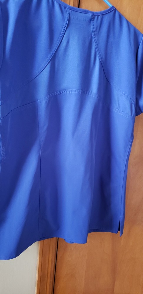 MED COUTURE ACTIVATE SCRUB SET ROYAL BLUE