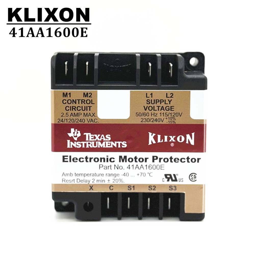 1Pcs New For KLIXON compressor protection module 41AA1600E