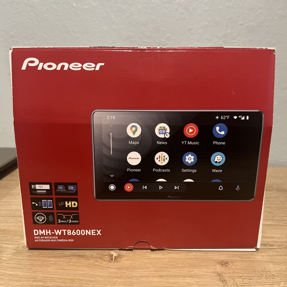 Pioneer 10.1’ DMH-WT8600NEX Bluetooth Floating Digital Multimedia Receiver