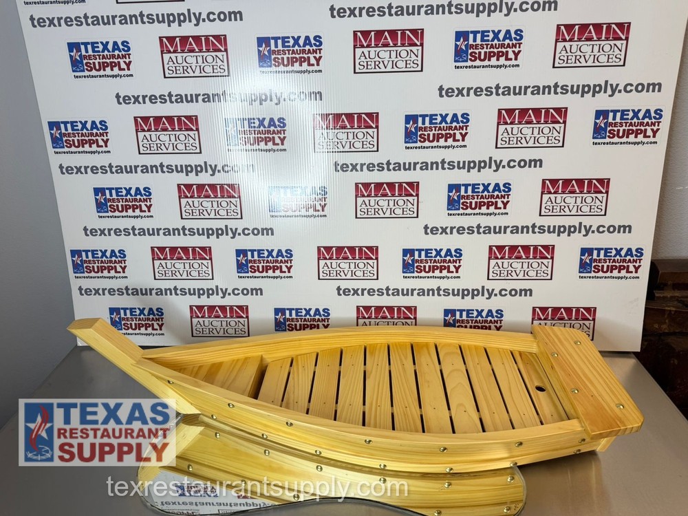 New Boat‑Shaped Sushi Serving Boat – 36X30"