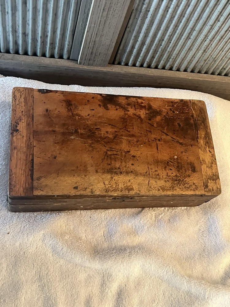 Set Vintage Irwin Brace Auger Drill Bits Tool Original Box. Nice Shape