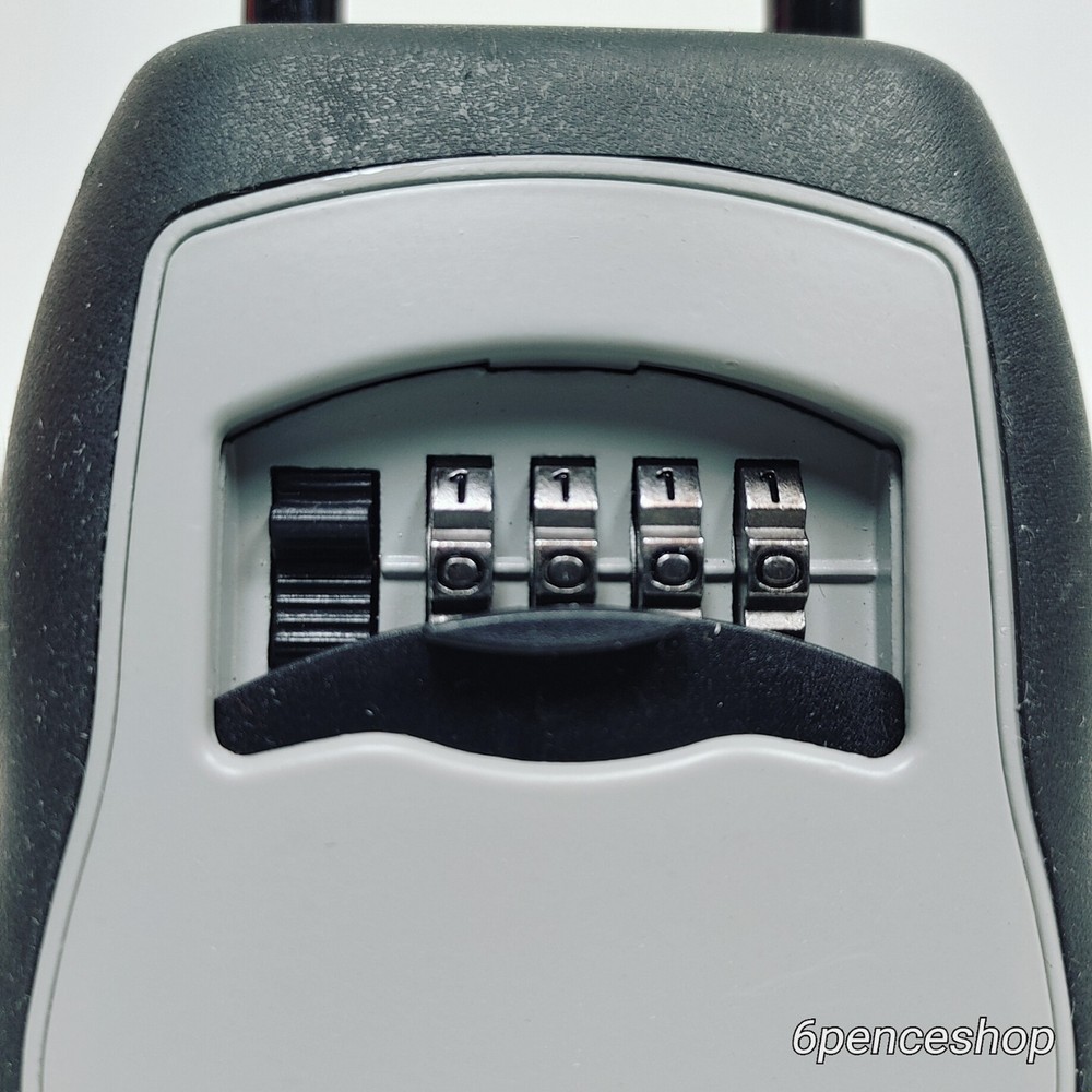 OB-Master Lock 5400D Portable Combination Lock Box Black