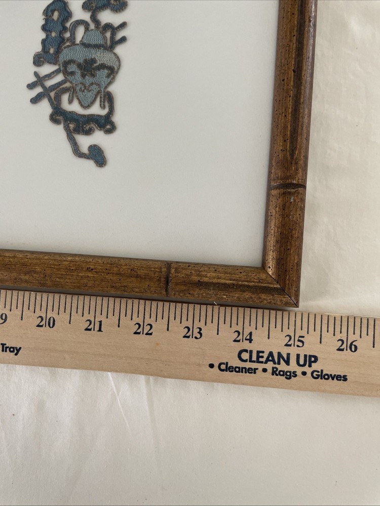 Chinese Medallions Textiles Framed