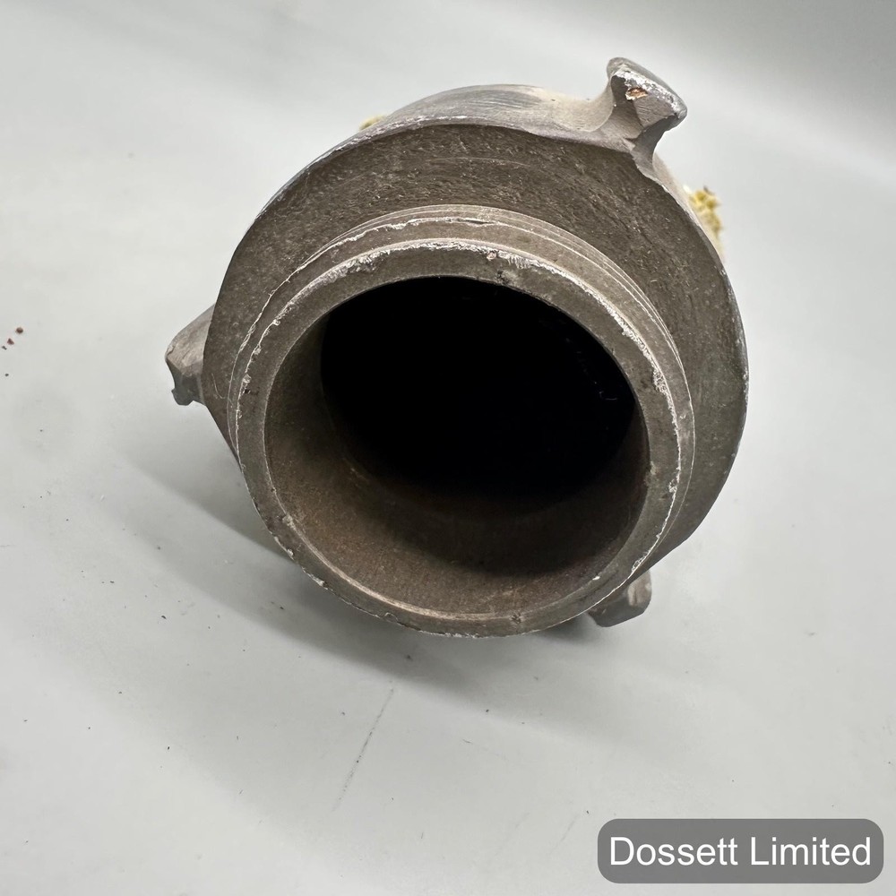 1-3/4" Fire Hose Section With 1-1/2" Threaded Aluminum Coupling Heavy Duty Used