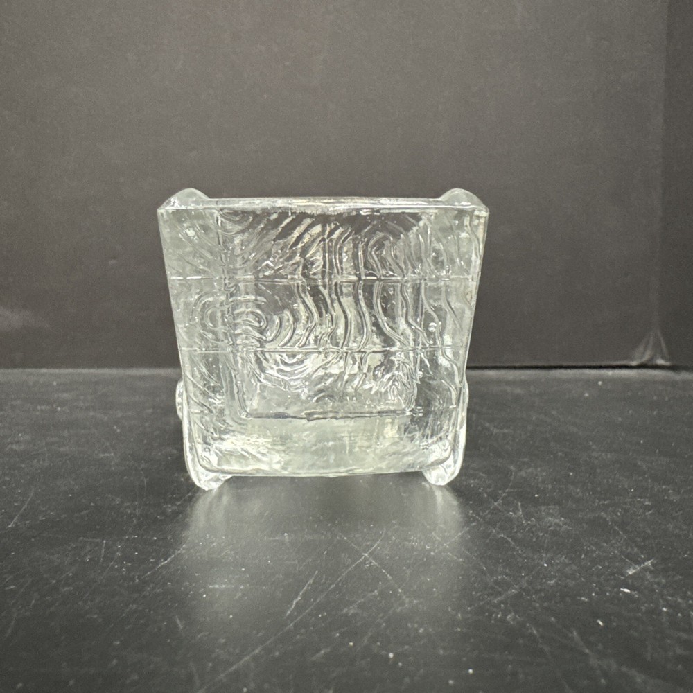 Vintage Glass Donkey Pulling Cart Candy Container Dish Mule Donkey Wagon Decor