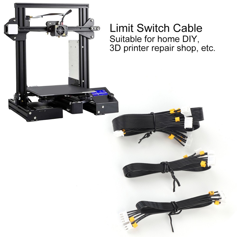 3Pcs Limit Switch Connecting Cable Easy Installation For Ender 3 3D Printer Acce