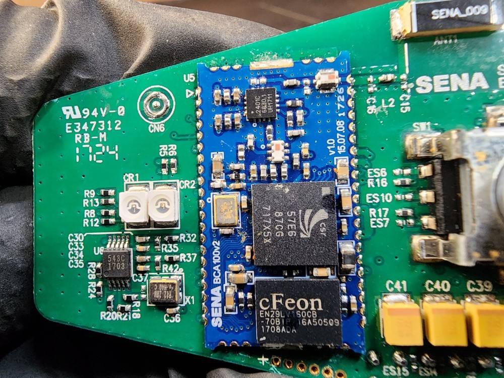 Sena SMH10 Bluetooth Headset and Intercom System Replacement Board