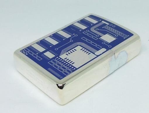 Zippo circuit board, electronic circuit, 2004 product.