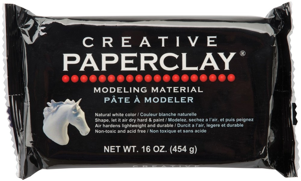Creative Paperclay 0811  16oz-White