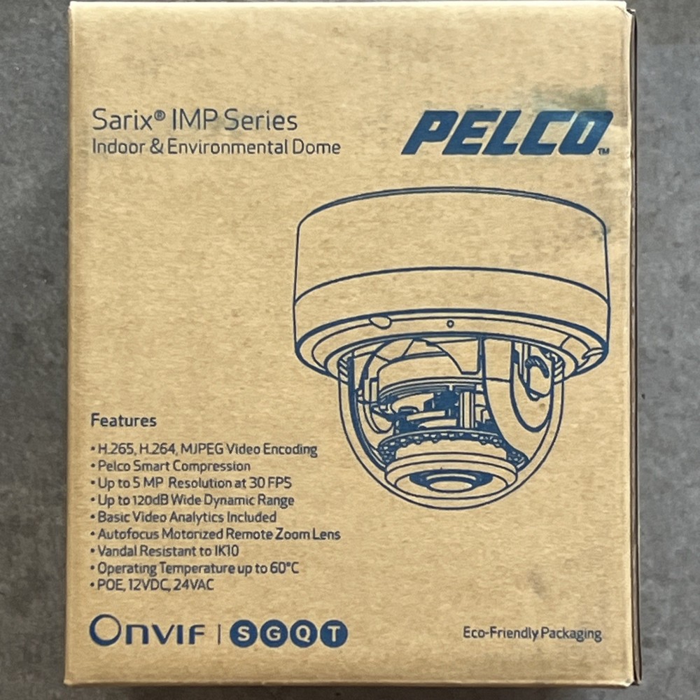 Pelco Sarix IMP Series IMP231-1IS 2MP 2.8-12MM Camera