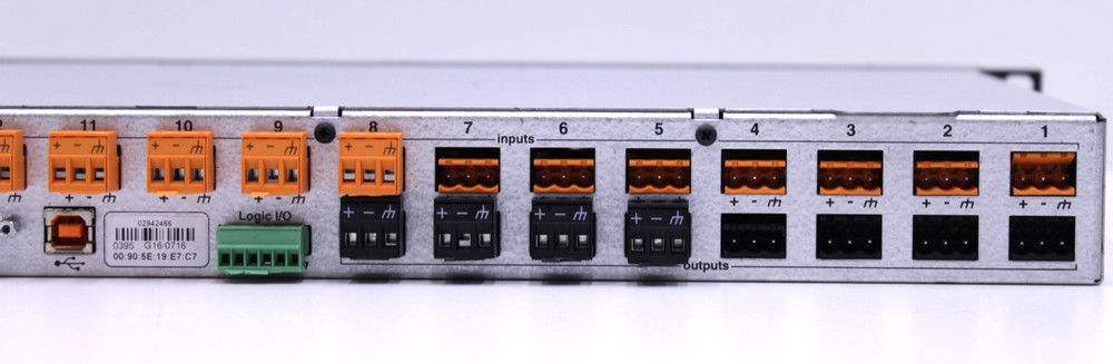 Biamp Tesira Forte AVB CI Digital Audio Processor Rack Mount Tested
