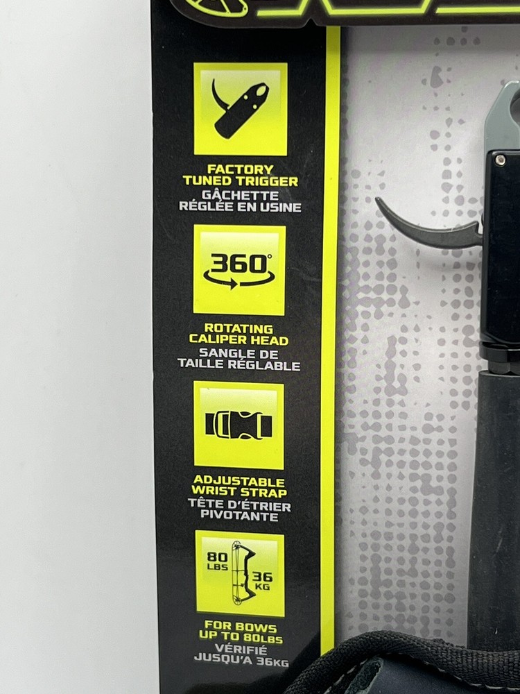 Allen Compact Bow Release Pulse Rigor Adjustable Rotating Head Hunting Accessory