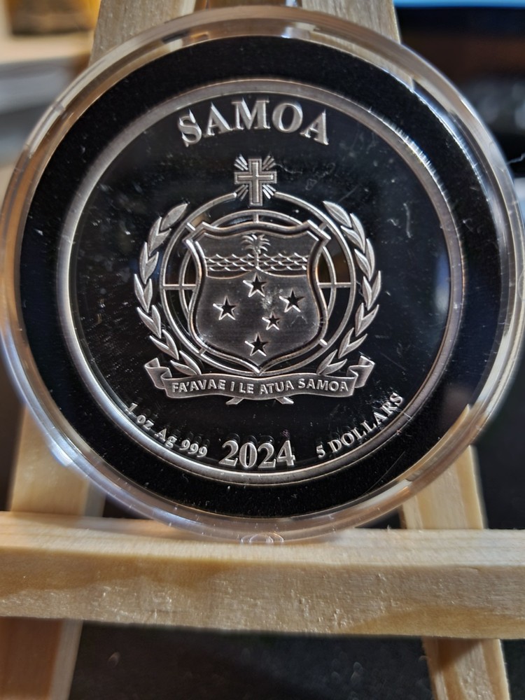 2024-1oz Samoa Silver DC Comics Superman BU.