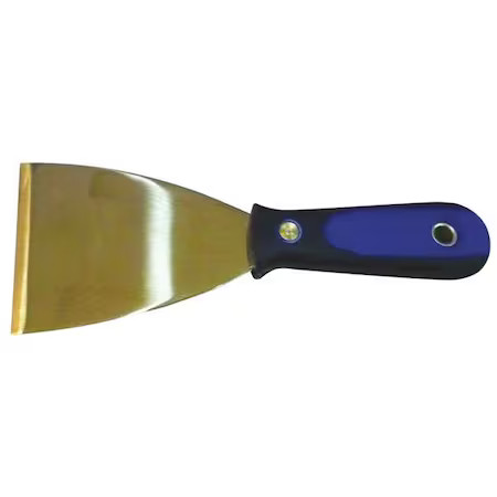 Westward 13A690 Scraper, Stiff, 3", Brass