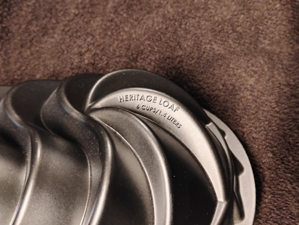 Nordic Ware Cast Aluminum Heritage Loaf Pan