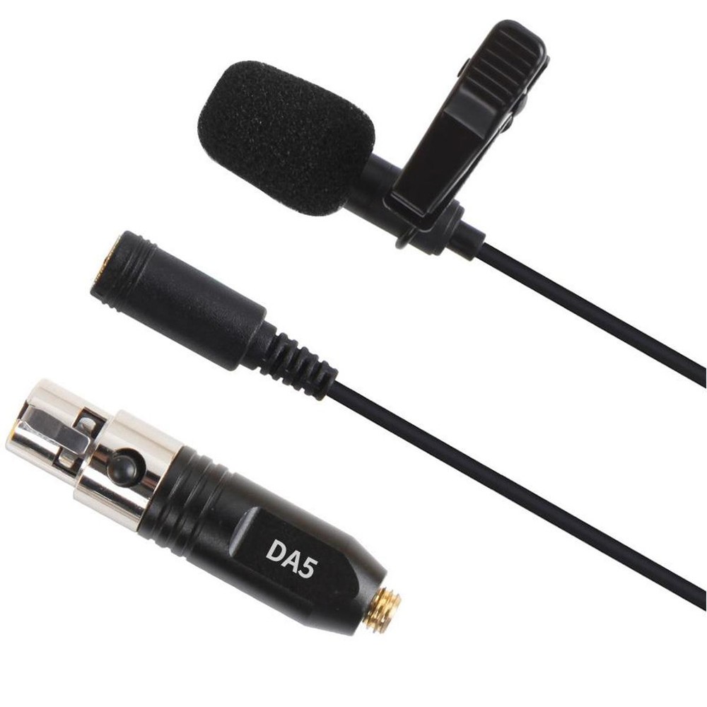 Deity Microphones W.Lav DA5 Bundle, Includes W.Lav Microphone with DA5 Microdot