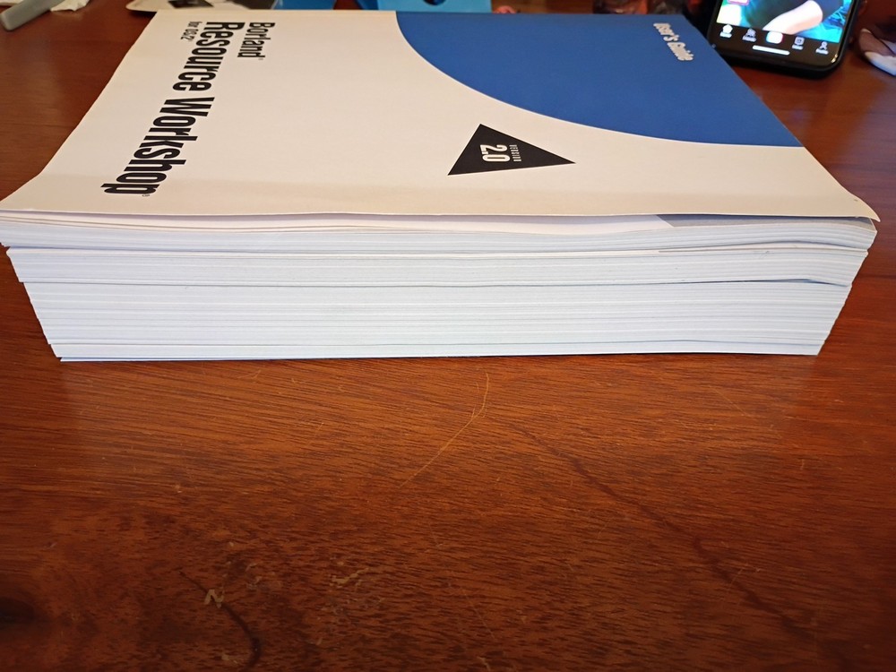 1994 Borland OS/2 Books - Tutorial - Reference - Programmer - Resource...