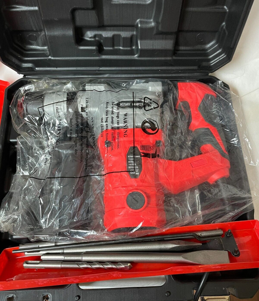 ROTARY HAMMER DRILL KIT 3 in1