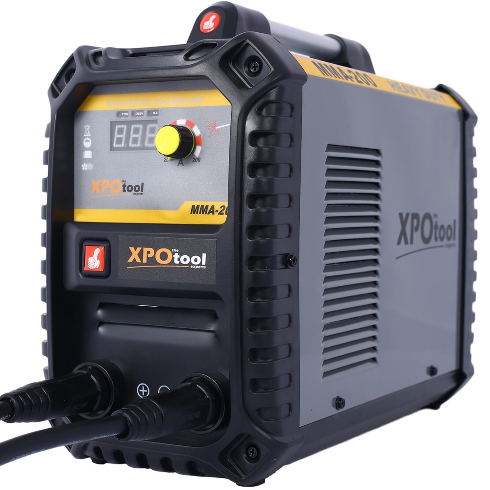 MMA Welding Machine Digital LCD with Electrode Holder Work Clamp Power Adapter