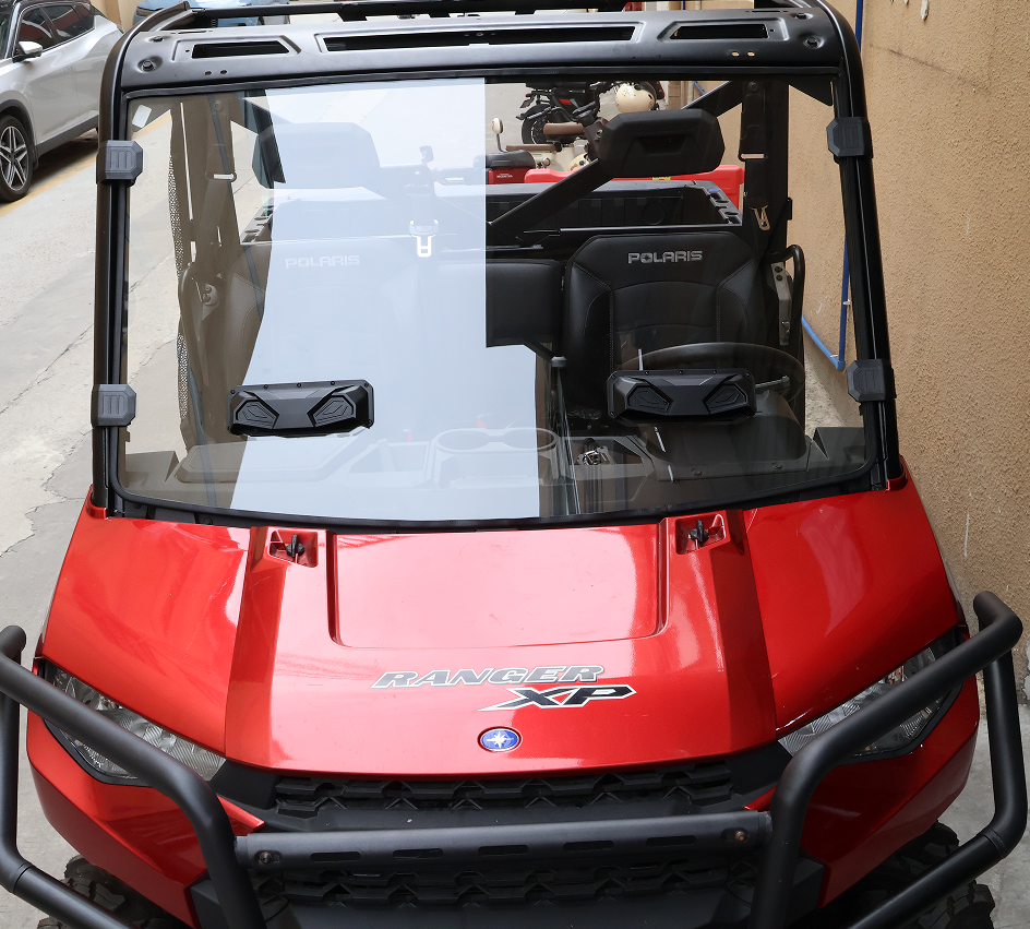 Scratch Resistant Vented Full Windshield for Polaris Ranger XP 1000 Full Size