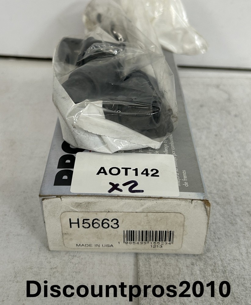 Prostop H5663 Front Disc Brake Hardware Kit Chrysler Dodge 2001-2007
