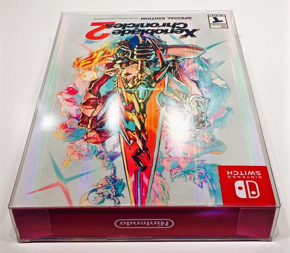 1 Clear Box Protector XENOBLADE CHRONICLES 2 Special Edition Nintendo Switch