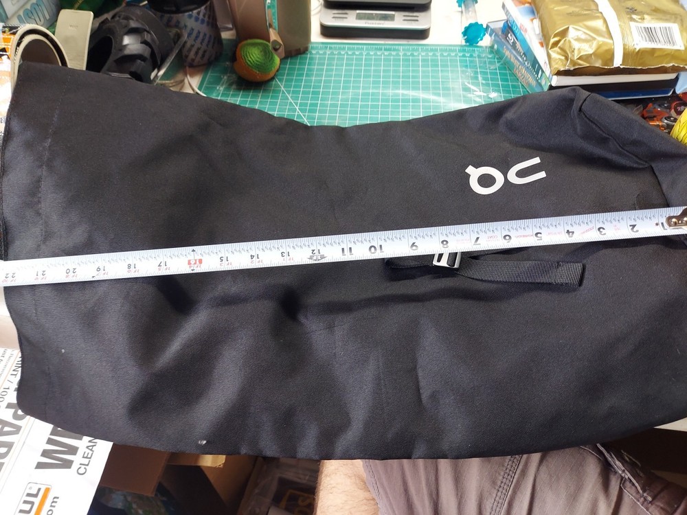 On Cloud Running Backpack Tote Bag Black Pack Hiking Travel