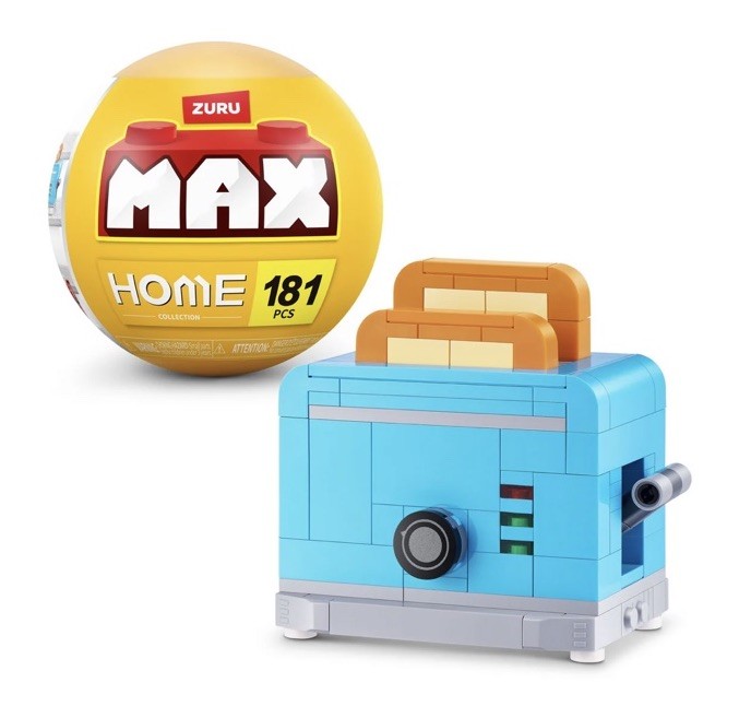 ZURU MAX Premium Home Collection Toaster (181 pieces)