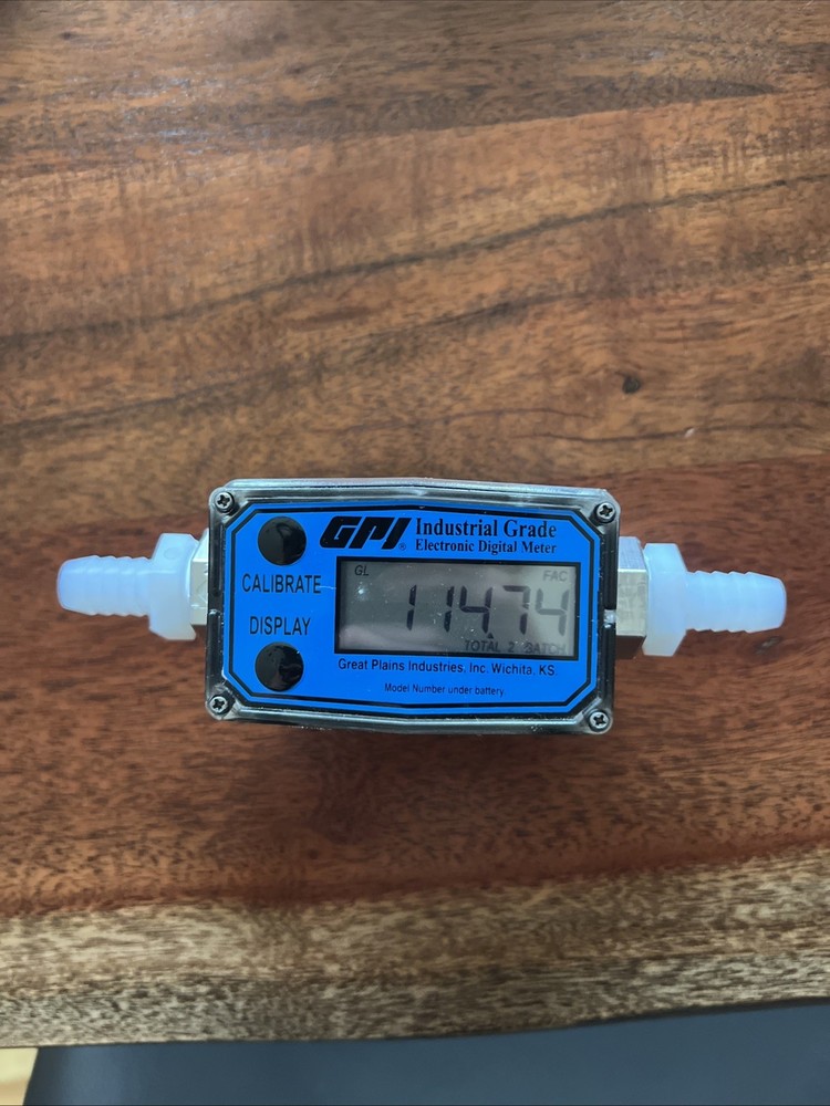 GPI Industrial Grade Electric Digital Meter