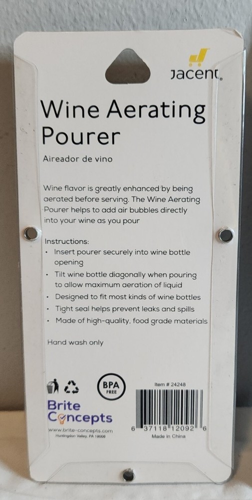 Wine Aerating Pourer & Corkscrew