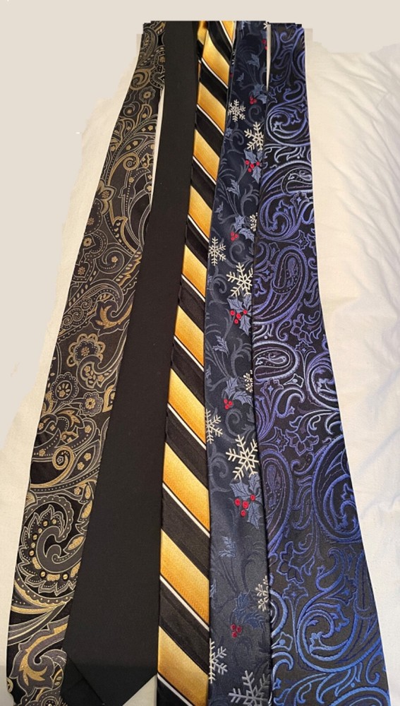 mens ties pre owned