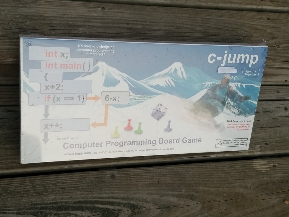 C Jump  Board Game c++ java Computer Programming Ski Snowboard sealed