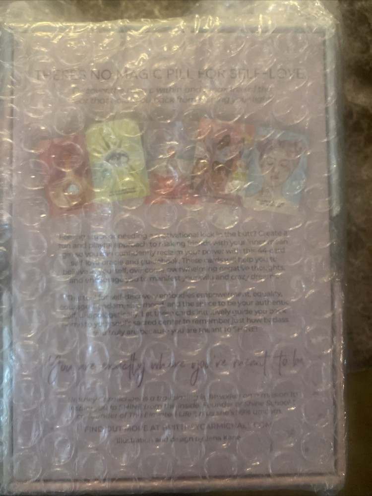 Shine From The Inside Oracle Cards & Guide Book (Excellent Condition)