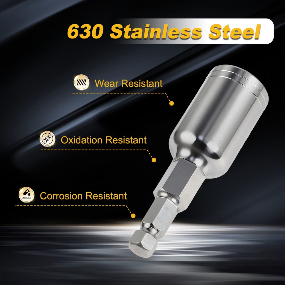 1pc Electric-Powered Drill Interface Converter for Hand Crank Winch