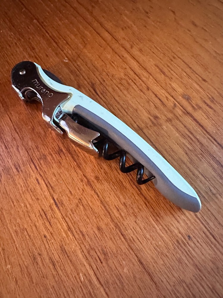 Murano BENVENUTI Waiters Corkscrew Wine Key Opener