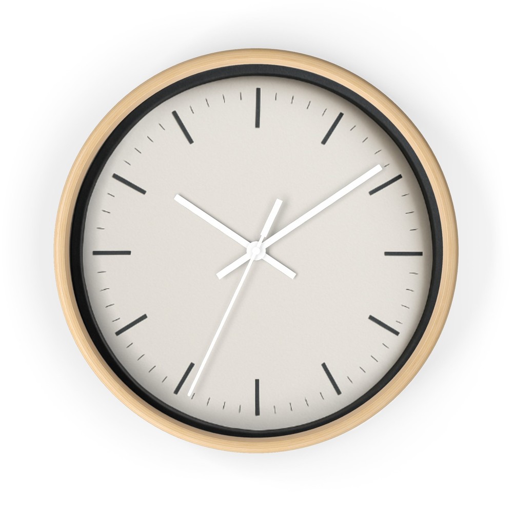 Minimalist Wall Clock, Modern Home Decor, Office Clock, Timeless Design, [...]
