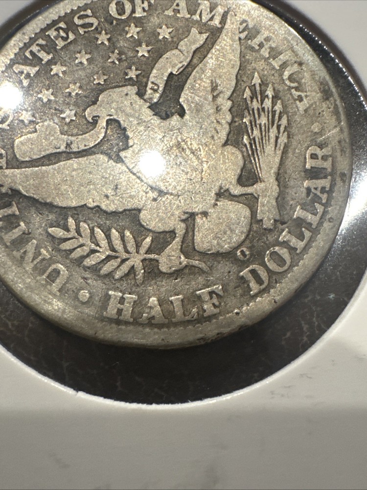 1899 O Barber half dollar