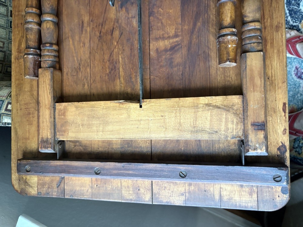 Antique Child’s Fold Up Sewing Table