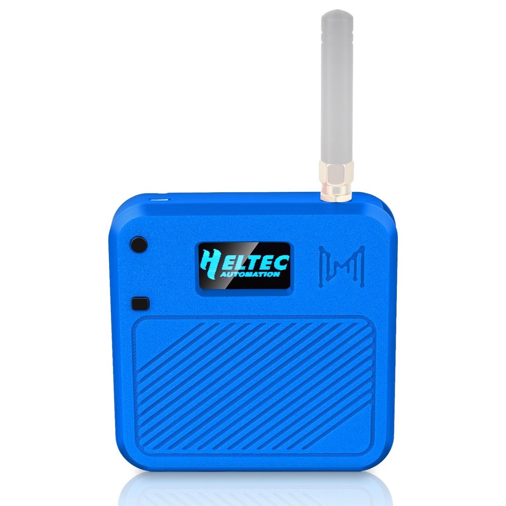 Heltec V3 Case ESP32 LoRa Development Board Meshtastic Antenna N32 Blue
