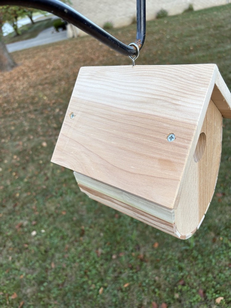 Small Cedar / Reclaimed Wood Birdhouse